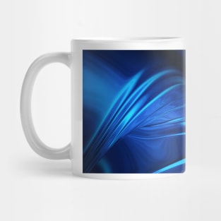 Dark Blue Abstraction Mug
